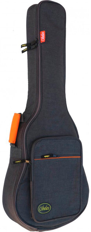 Auvisa FGC15DG Funda Guitarra Española 15mm Gris Oscuro 1