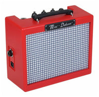 Fender Mini Deluxe Amp Red Miniamplificador Guitarra Rojo 2