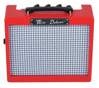 Fender Mini Deluxe Amp Red Miniamplificador Guitarra Rojo 3