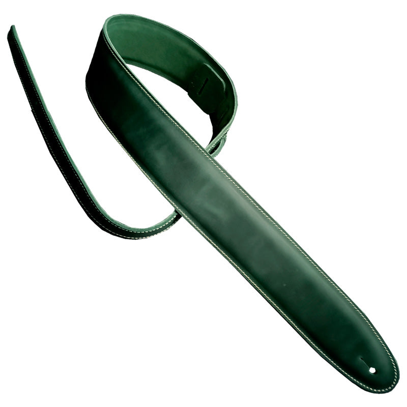 Bourbon Strap Simply Vintage Green Bottle Correa Guitarra Marrón 1