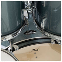 Pearl RS505C C706 Roadshow Batería Acústica con Herrajes y Platos Charcoal Metallic 5