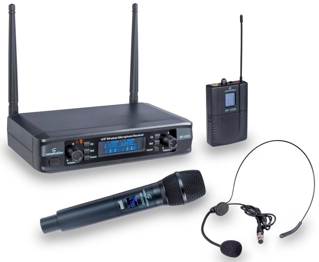 Soundsation WFU300HP A2 Sistema Inalámbrico Micrófono de Mano y Diadema 1