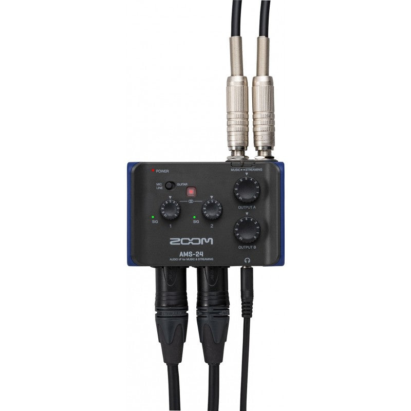 Zoom AMS-24 Interfaz de Audio 10