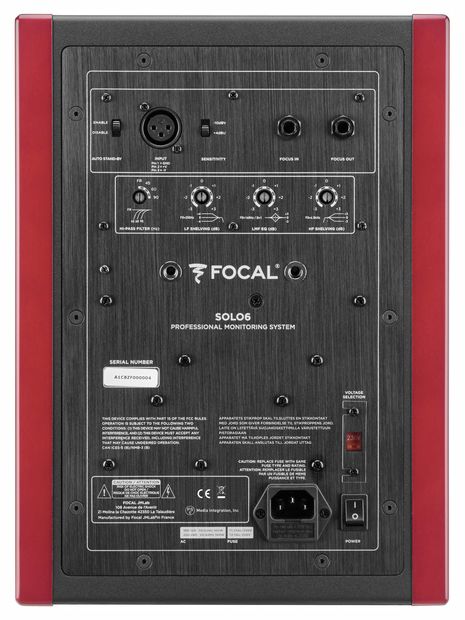 Focal Solo 6 Monitor Activo. Unidad 8