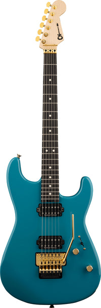 Charvel Pro-Mod San Dimas Style 1 HH FR EB Guitarra Eléctrica Miami Blue 1