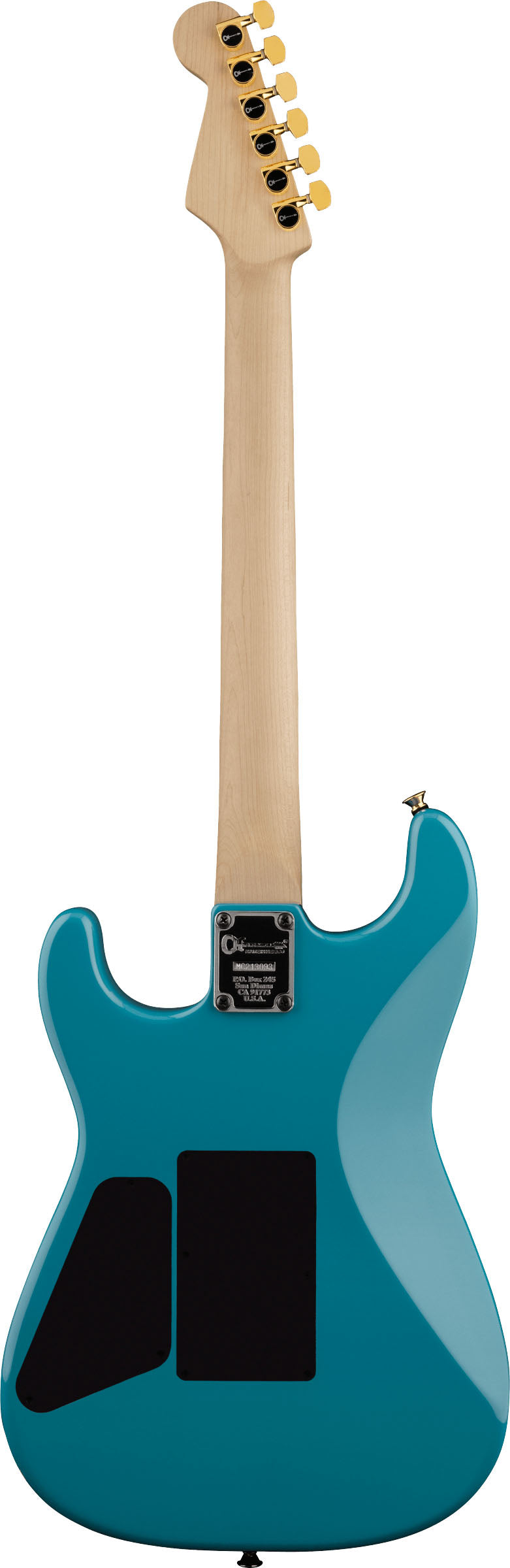 Charvel Pro-Mod San Dimas Style 1 HH FR EB Guitarra Eléctrica Miami Blue 2