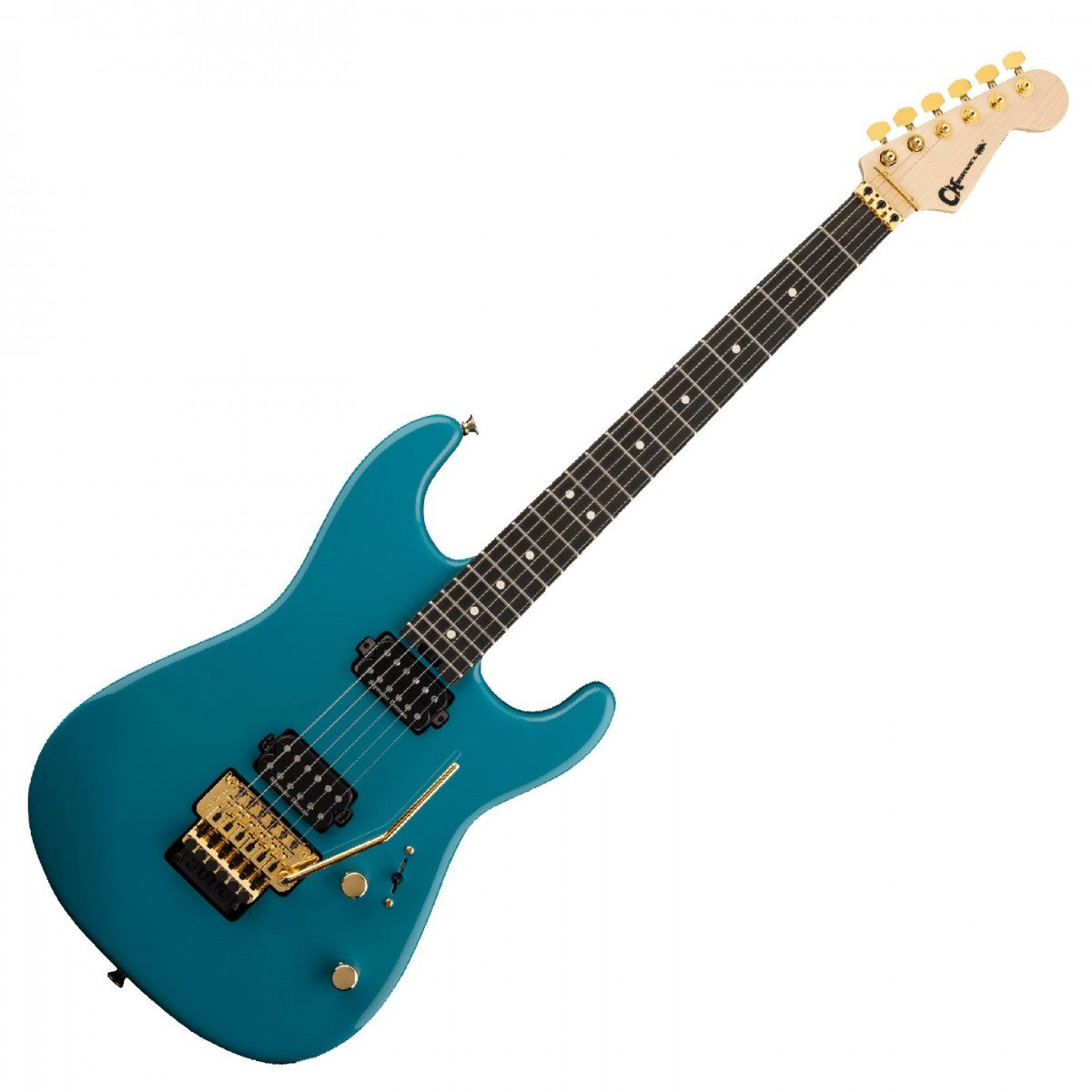 Charvel Pro-Mod San Dimas Style 1 HH FR EB Guitarra Eléctrica Miami Blue 7