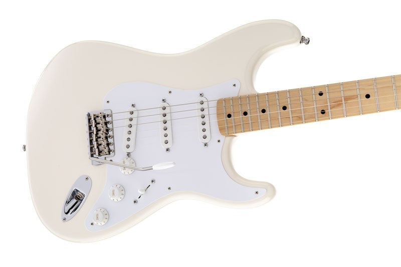 Fender Jimmie Vaughan Tex Mex Stratocaster MN Guitarra Eléctrica Olympic White 3