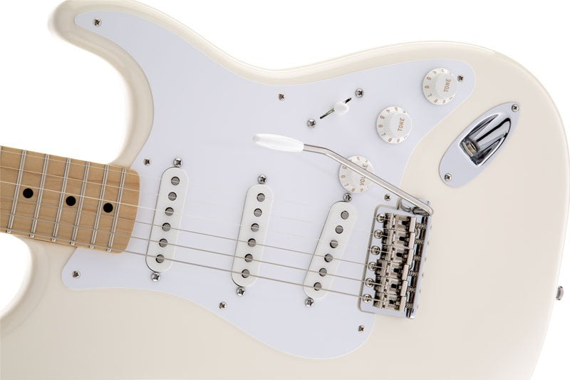 Fender Jimmie Vaughan Tex Mex Stratocaster MN Guitarra Eléctrica Olympic White 4