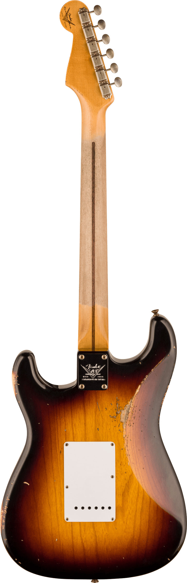 Fender Stratocaster 1954 Le 70Th Anniversary Custom Shop MN Guitarra Eléctrica 2 Colores Sunburst 2