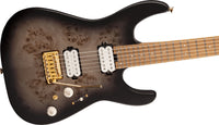 Charvel Pro-Mod DK24 HH 2PT CMN Guitarra Eléctrica Transparent Black Burst 3