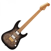 Charvel Pro-Mod DK24 HH 2PT CMN Guitarra Eléctrica Transparent Black Burst 7