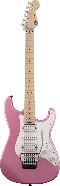 Charvel Pro-Mod So-Cal Style 1 HSH FR MN Guitarra Eléctrica Platinum Pink 1