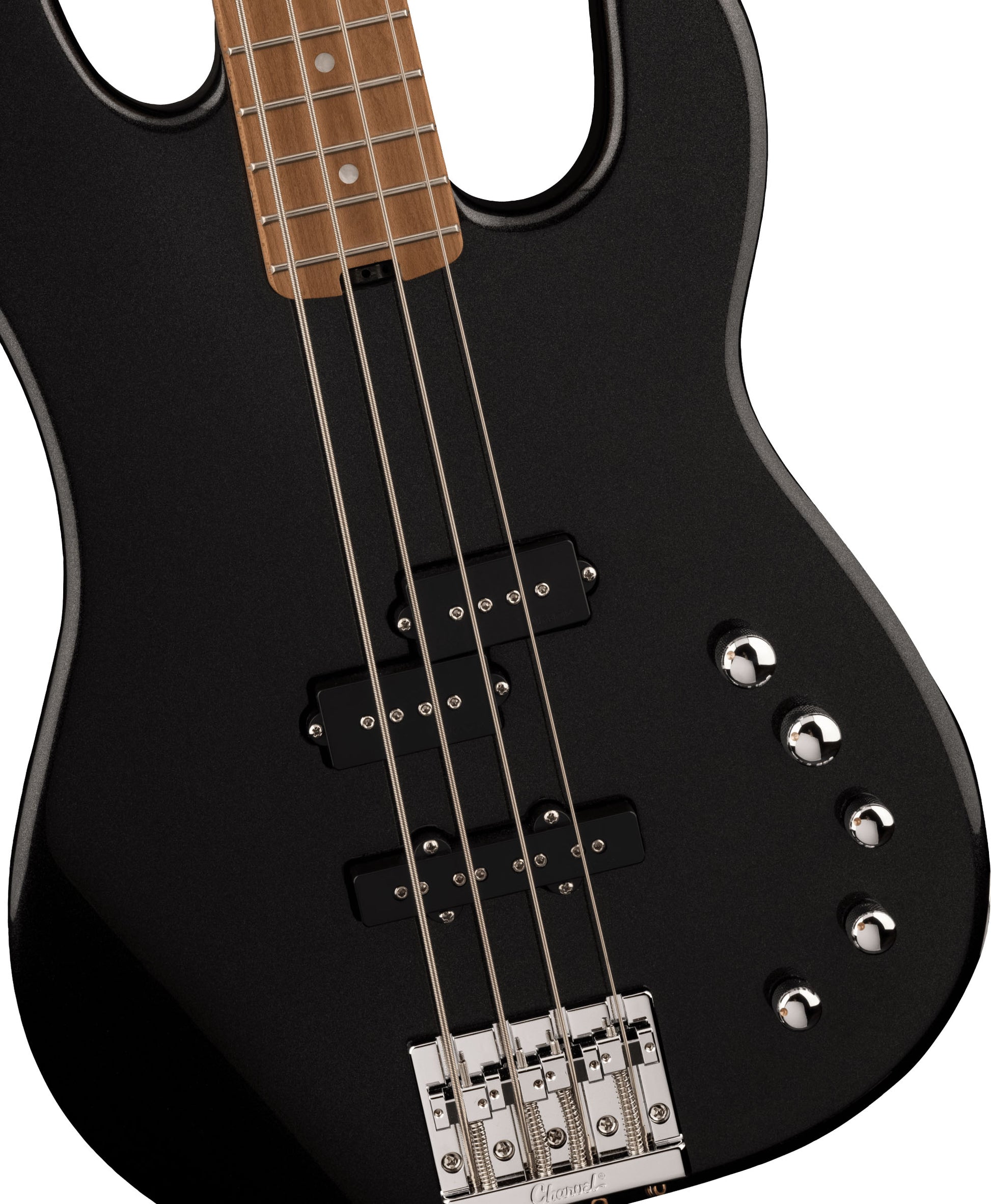 Charvel Pro-Mod San Dimas Bass PJ IV CMN Bajo Eléctrico Metallic Black 4