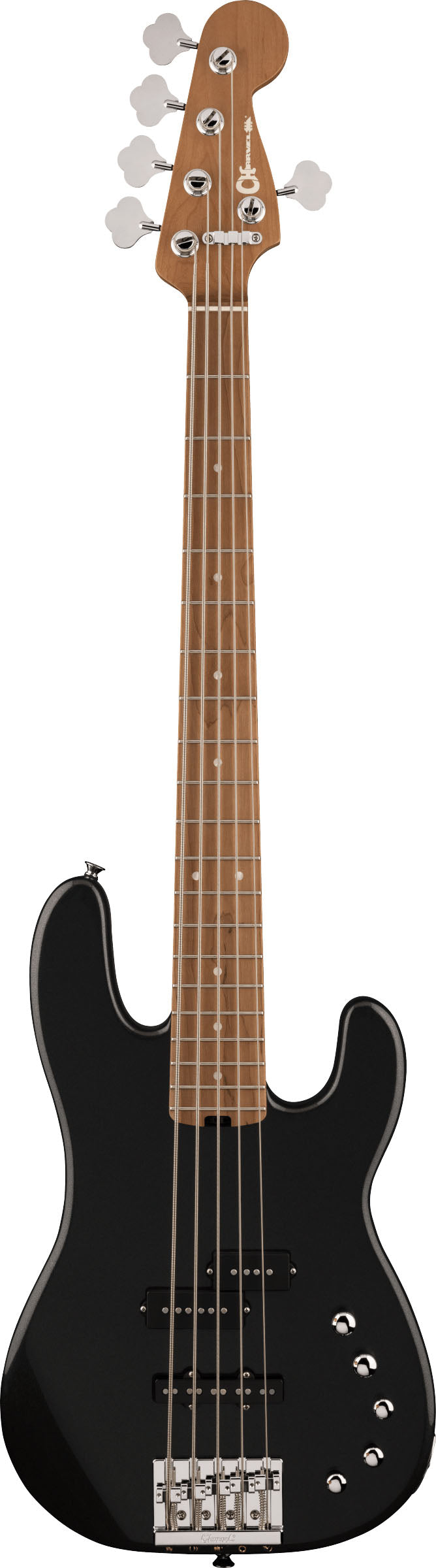 Charvel Pro-Mod San Dimas Bass PJ V CMN Bajo Eléctrico 5 Cuerdas Metallic Black 1