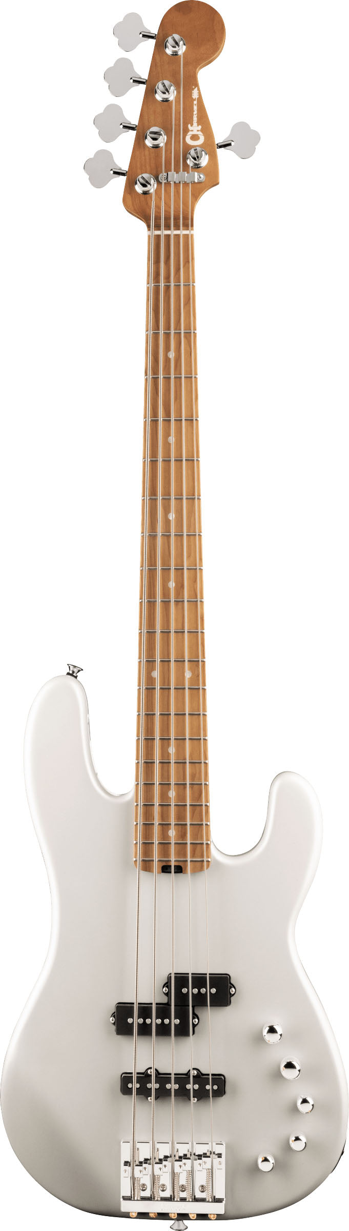 Charvel Pro-Mod San Dimas Bass PJ V CMN Bajo Eléctrico 5 Cuerdas Platinum Pearl 1