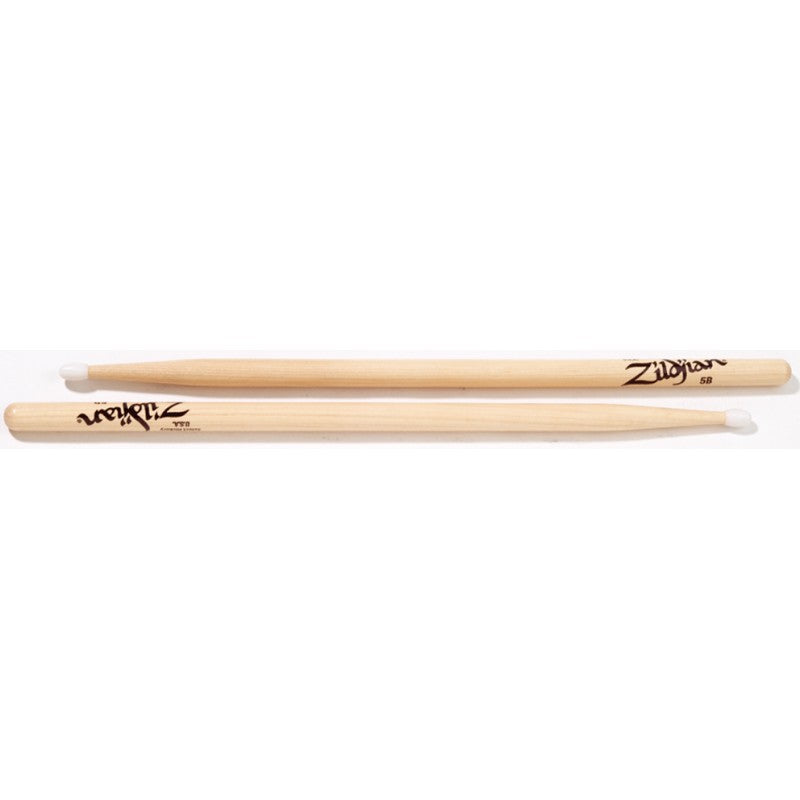 Zildjian 5BNN Par Baquetas 5B con Punta de Nylon 2