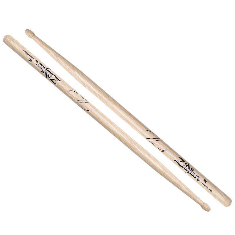 Zildjian 5BWN Par Baquetas 5B con Punta de Madera 1