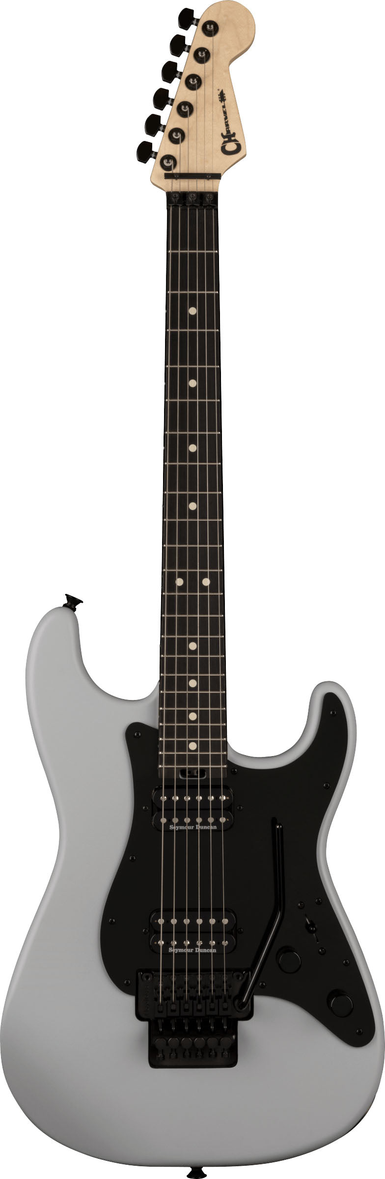 Charvel Pro-Mod So-Cal Style 1 HH FR EB Guitarra Eléctrica Satin Primer Gray 1