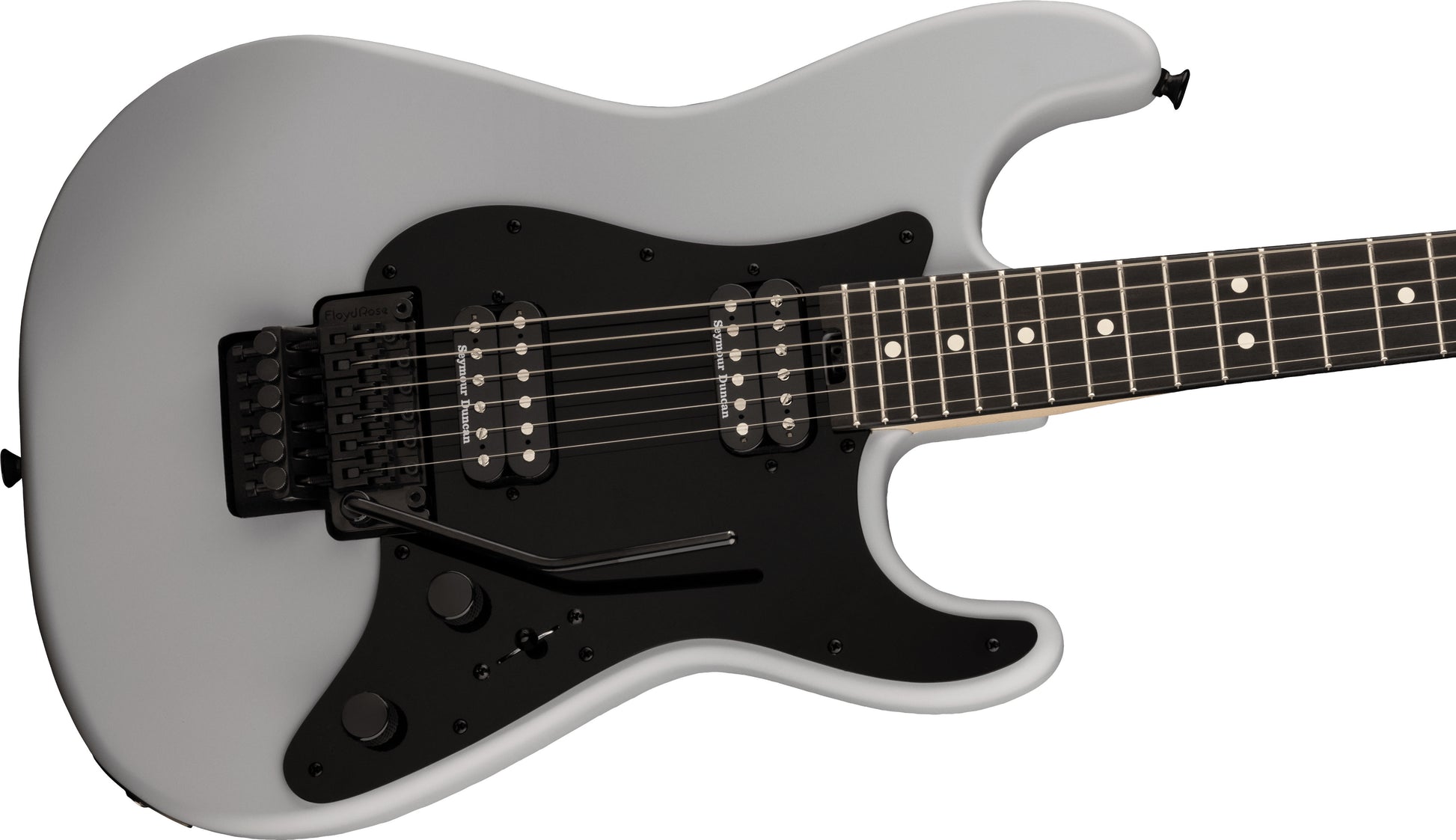 Charvel Pro-Mod So-Cal Style 1 HH FR EB Guitarra Eléctrica Satin Primer Gray 3