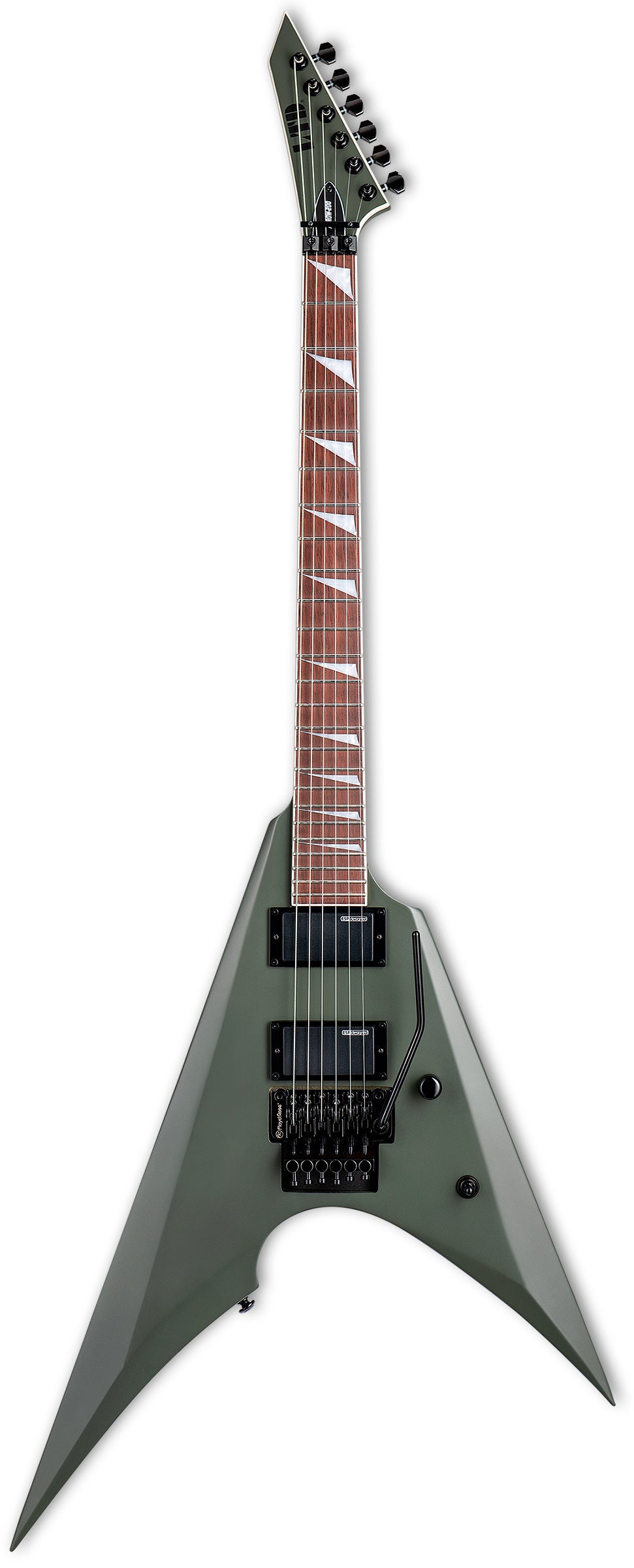 ESP LTD Arrow200 MGS Guitarra Eléctrica Military Green Satin 1