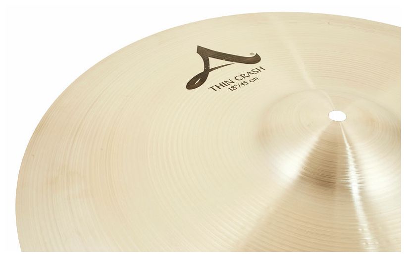 Zildjian A0225 A Zildjian Plato Batería Thin Crash 18 Pulgadas 4