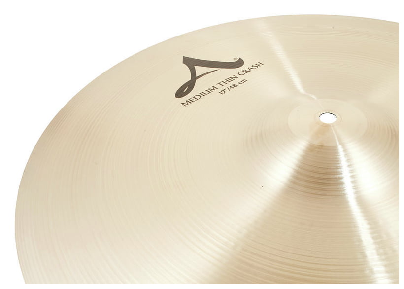 Zildjian A0233 A Zildjian Plato Batería Medium Thin Crash 19 Pulgadas 4