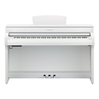 Yamaha CLP735 WH Piano Digital Clavinova Blanco. 2