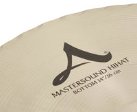 Zildjian A0123 A Zildjian Mastersound Platos Batería Hihat 14 Pulgadas 3