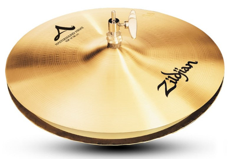 Zildjian A0123 A Zildjian Mastersound Platos Batería Hihat 14 Pulgadas 7