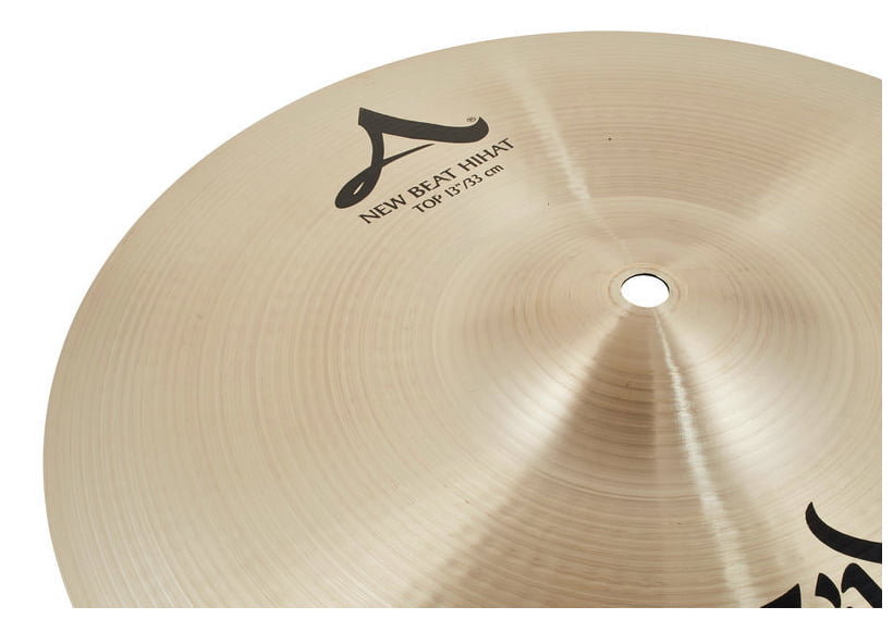 Zildjian A0130 A Zildjian New Beat Platos Batería Hihat 13 Pulgadas 4