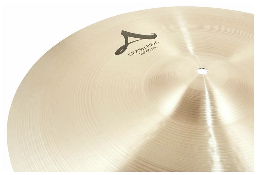 Zildjian A0024 A Zildjian Plato Batería Crash Ride 20 Pulgadas 4