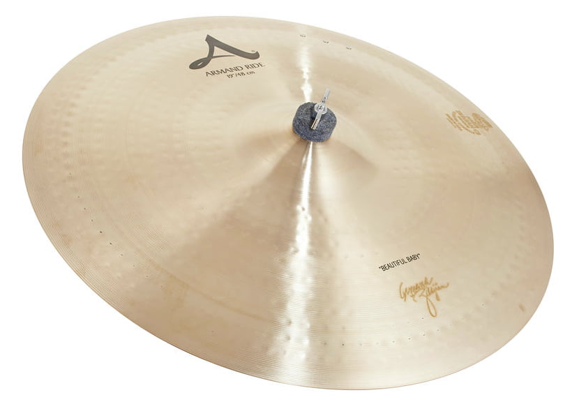 Zildjian A0044 A Zildjian Armand Beatiful Baby 3 Rivets Plato Batería Ride 19 Pulgadas 1