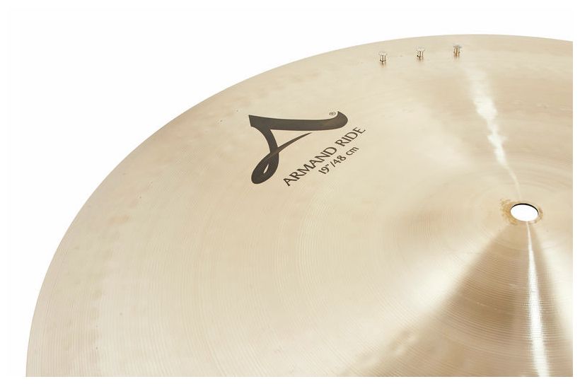 Zildjian A0044 A Zildjian Armand Beatiful Baby 3 Rivets Plato Batería Ride 19 Pulgadas 3