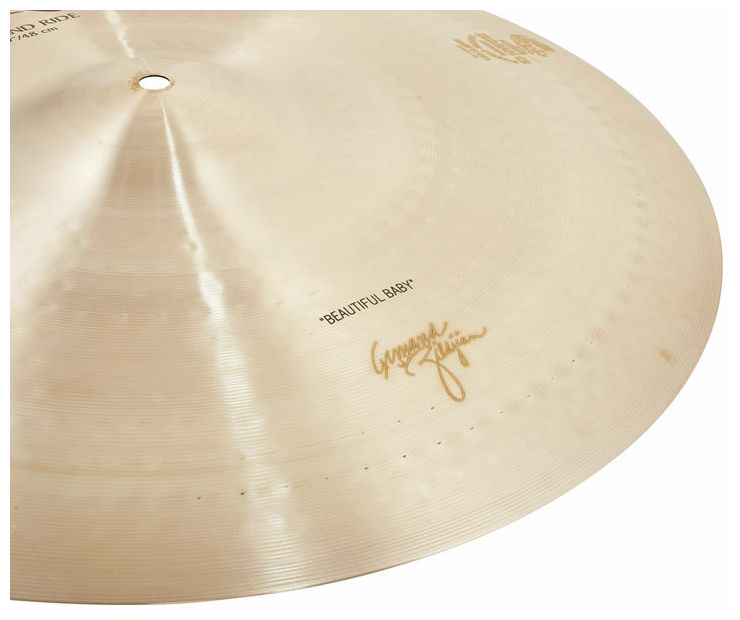 Zildjian A0044 A Zildjian Armand Beatiful Baby 3 Rivets Plato Batería Ride 19 Pulgadas 4