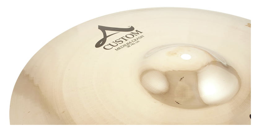 Zildjian A20828 A Custom Plato Batería Medium Crash 18 Pulgadas 4