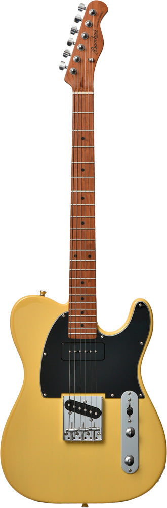 Bacchus BTE-2 RSM BBD Universe P90 Guitarra Eléctrica Butterscotch Blonde 1