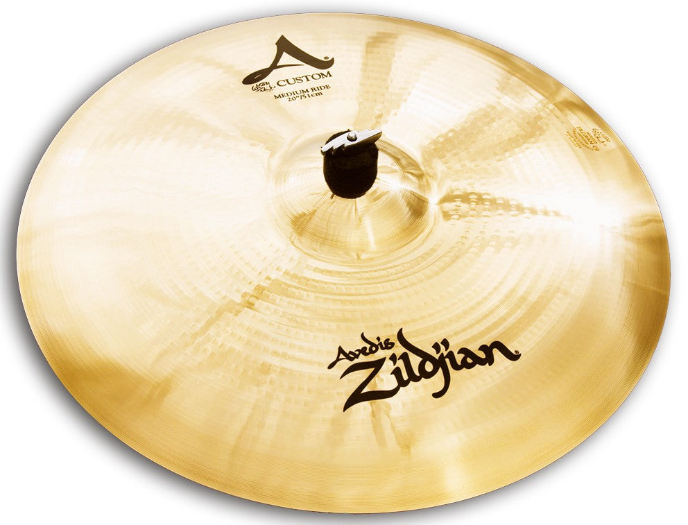 Zildjian A20519 A Custom Plato Batería Medium Ride 20 Pulgadas 1