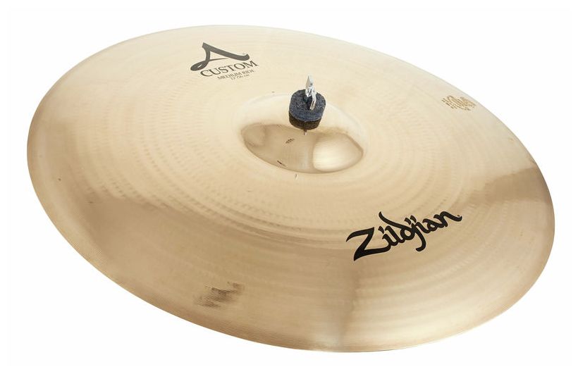 Zildjian A20523 A Custom Plato Batería Medium Ride 22 Pulgadas 1