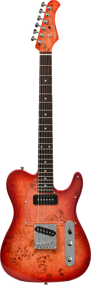 Bacchus Tactics/BP R RD-B Universe P90 Guitarra Eléctrica Red Burst 1