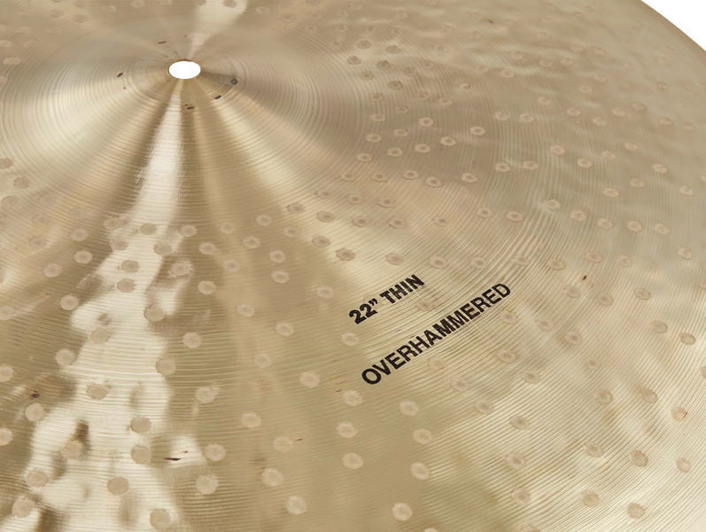 Zildjian K1101 K Constantinople Plato Batería Ride Thin Overhammer 22 Pulgadas 4