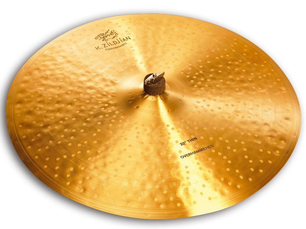 Zildjian K1101 K Constantinople Plato Batería Ride Thin Overhammer 22 Pulgadas 6