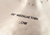 Zildjian K1113 K Constantinople Plato Batería Medium Thin Low Ride 20 Pulgadas 5