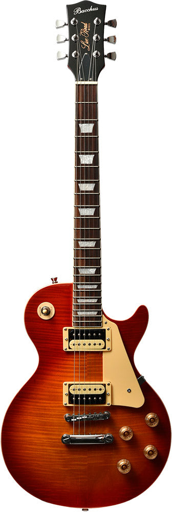 Bacchus BLP-FMH/R CS Universe LP Guitarra Eléctrica Cherry Sunburst 1