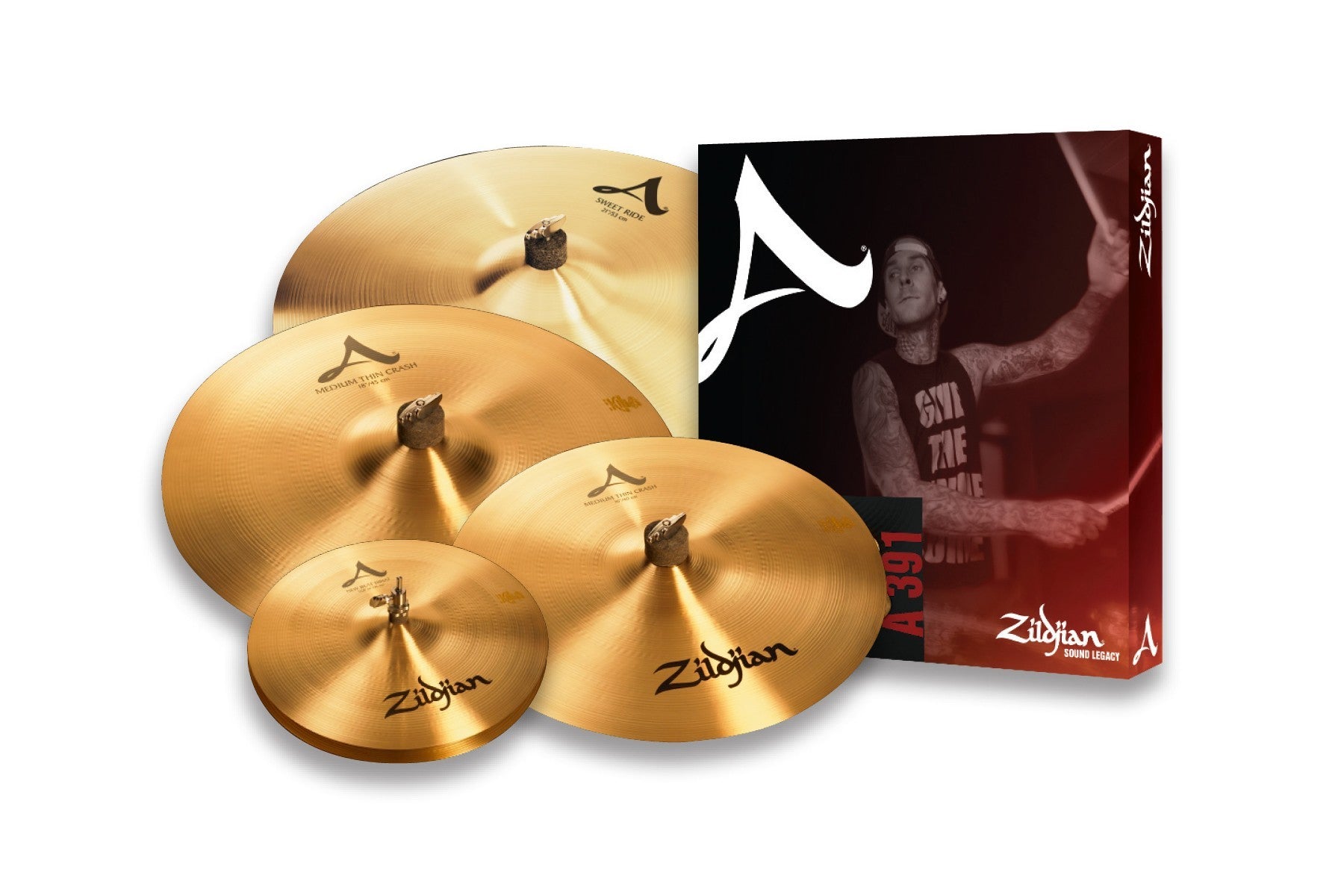 Zildjian A391 A Zildjian Juego Platos Batería 1