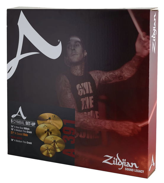 Zildjian A391 A Zildjian Juego Platos Batería 20