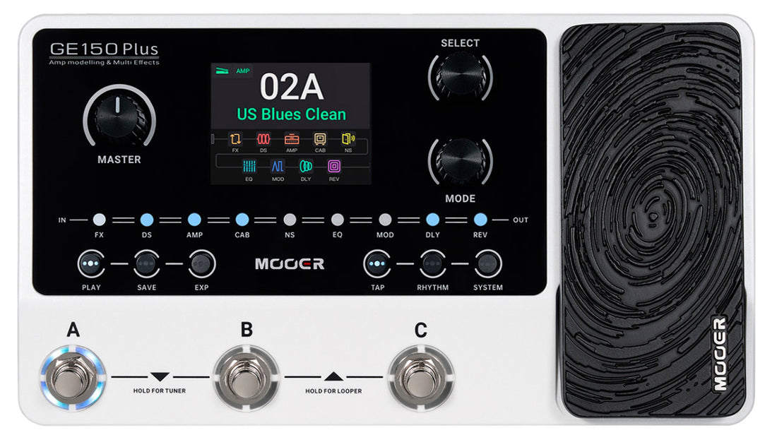 Mooer GE150 Plus Pedalera Multiefectos 1
