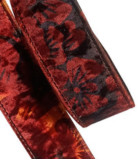 Bourbon Straps Velvet Sunburst Textile Correa Guitarra 2