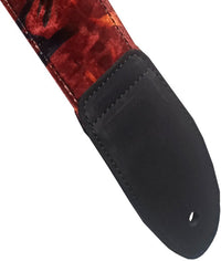 Bourbon Straps Velvet Sunburst Textile Correa Guitarra 3