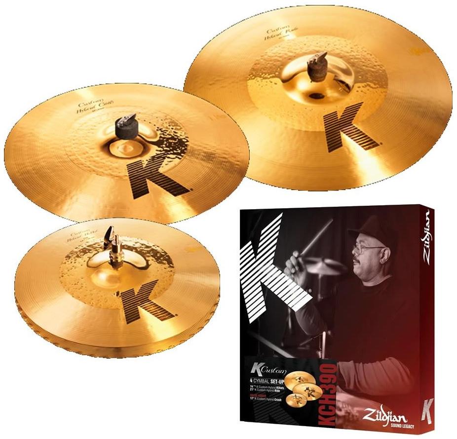 Zildjian KCH390 K Custom Hybrid Juego Platos Batería 7